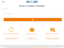 Tablet Screenshot of hotzic.com